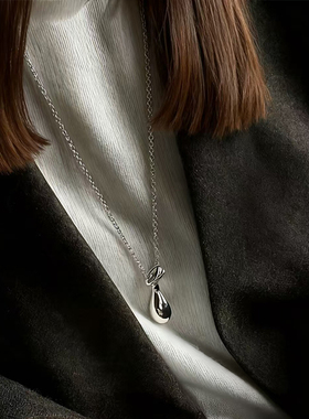 ins风穿搭饰品女平安净水瓶项链