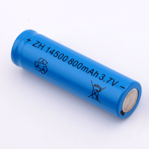 正品14500锂电池手电筒5号大小充电电池 3.7V A品大容量800毫安 - 图1