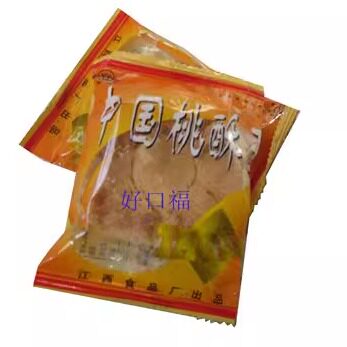 年货江西特产乐平桃酥安牌桃酥中国酥桃王桃酥饼干零食整箱1500克 - 图0
