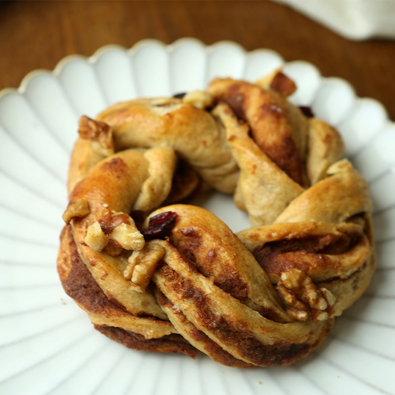 全麦椰香肉桂咖啡核桃卷花环面包无蔗糖海街茶点早餐代餐,淘宝优惠券,粉丝福利购,淘宝优惠卷