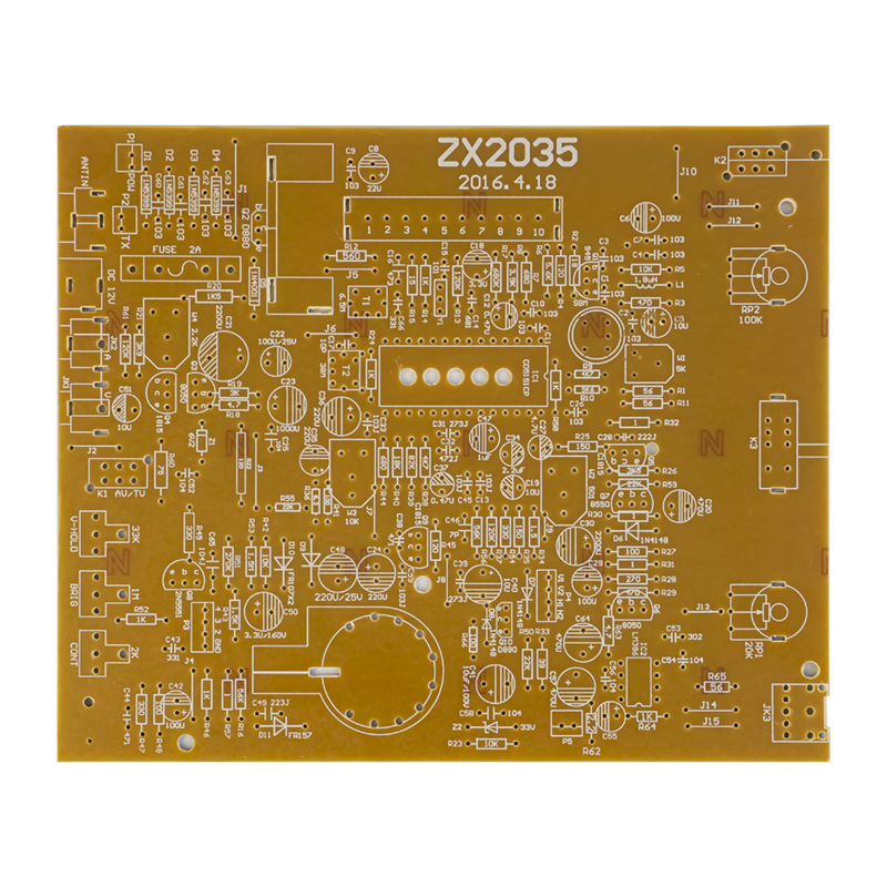 ZX2035型5.5寸黑白电视机主板电子套件教学实习DIY电子制作散件-图2