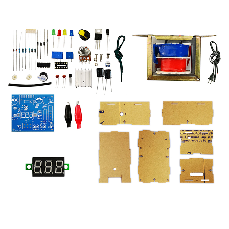 LM317可调直流稳压电源电路板制作DIY套件电子焊接练习元件组装