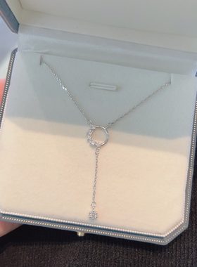 花环流苏项链女一往情深礼物