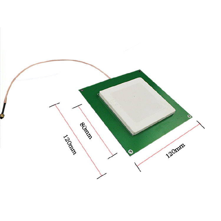 捷通--RFID UHF 陶瓷天线 读写器模块外接天线 5DBI圆极化 远距离