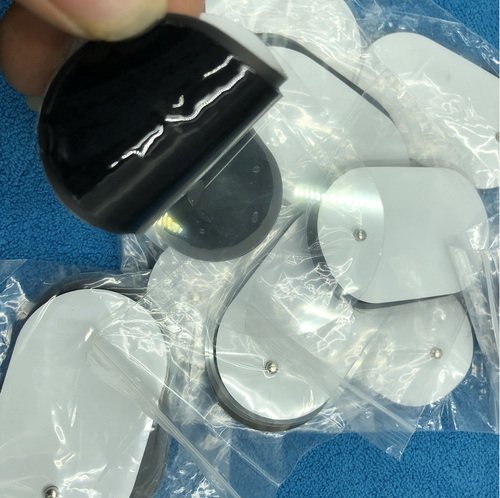 扣式贴片按摩仪器经理导电线硅胶络自粘贴颈椎护颈仪极贴片按摩贴 - 图2
