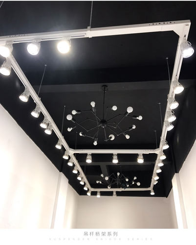 轨道灯服装店led射灯店铺背景灯商场超市聚光灯明装PAR30导轨灯亮 - 图2