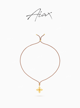 TWINS LULU古法十字金刚杵精致国风百搭项链TSJ8978