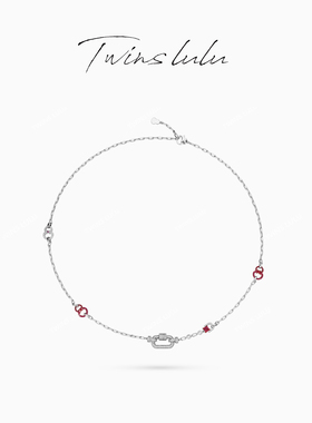 TWINS LULU时尚轻奢风AB色项链TSJ7752