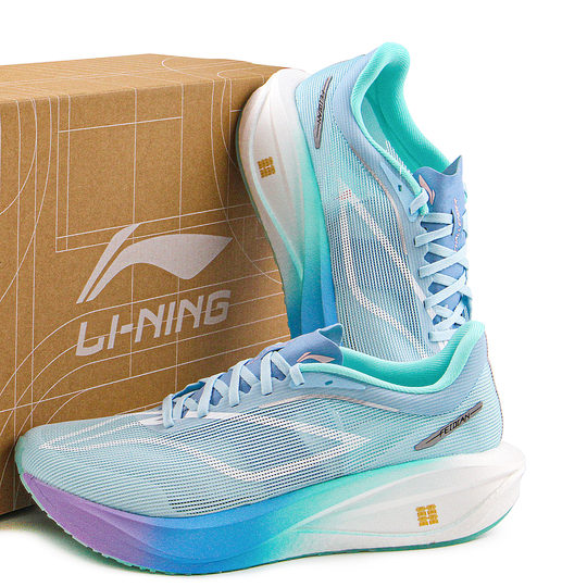 Мужские кроссовки Li Ning Feidian 5C с шелковой карбоновой пластиной и отскоком