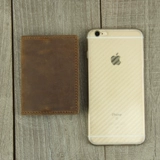 NARO Картхолдер, кожаный кошелек, ультратонкая маленькая сумка через плечо, воловья кожа