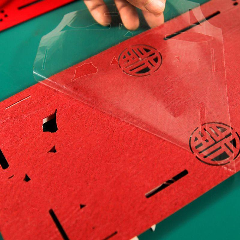 对联专用纸乔迁立体新房网红装饰联工厂喜庆烫金工艺 - 图0