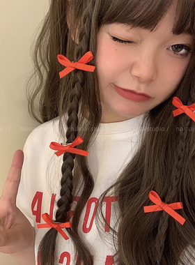 芭蕾风～5只装小号蝴蝶结