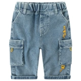 小象汉姆 Летняя одежда, джинсовая юбка, летние шорты, штаны, свободный крой, коллекция 2023, в корейском стиле