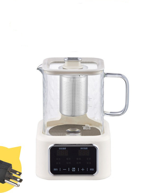 220V110V伏养生壶1L升家用煮茶器办公室花茶壶煮茶壶出口欧洲北美