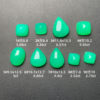 Natural Australian Jade Bare Stone Ice Apple Green