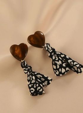 银芭桑港风复古焦糖爱心