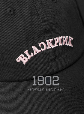 现货 BlackPink Verdy BP演唱会周边东京快闪店限定 棒球帽弯檐帽