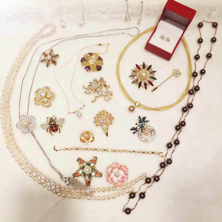 新品晨艺定制珠宝 珍珠 耳环 吊坠耳钉裸珠直播大溪地18K颈饰,淘宝优惠券,粉丝福利购,淘宝优惠卷