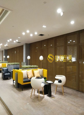 金属网帘 铝镁合金材质金属帘 网格帘 挂帘 酒店隔断 弹簧帘厂家