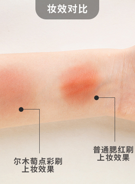单支带独立包装尔木萄遮瑕化妆刷