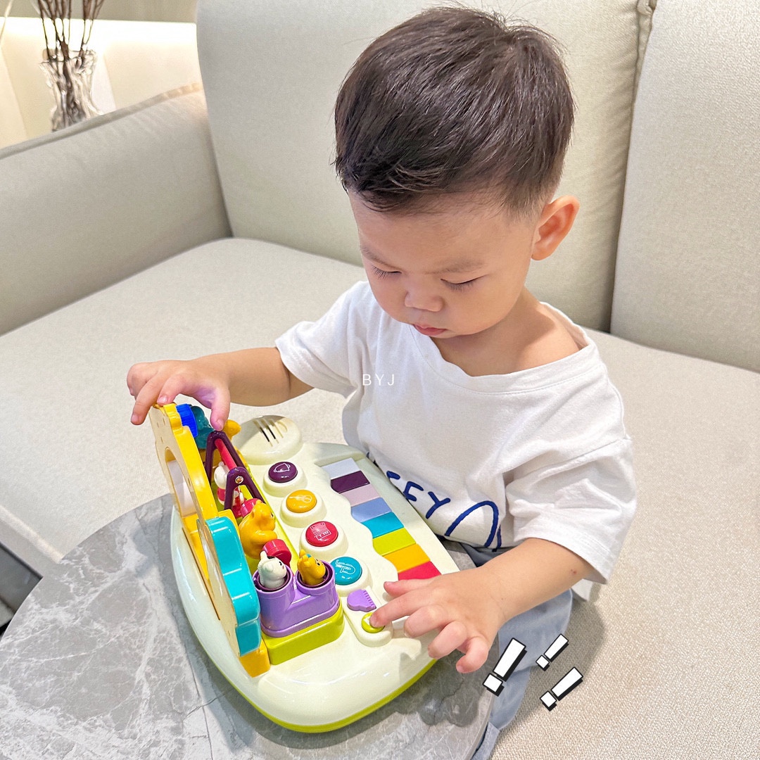 谷雨彩虹游乐琴仿真乐器电子琴学生版幼儿童游戏益智早教玩具礼物