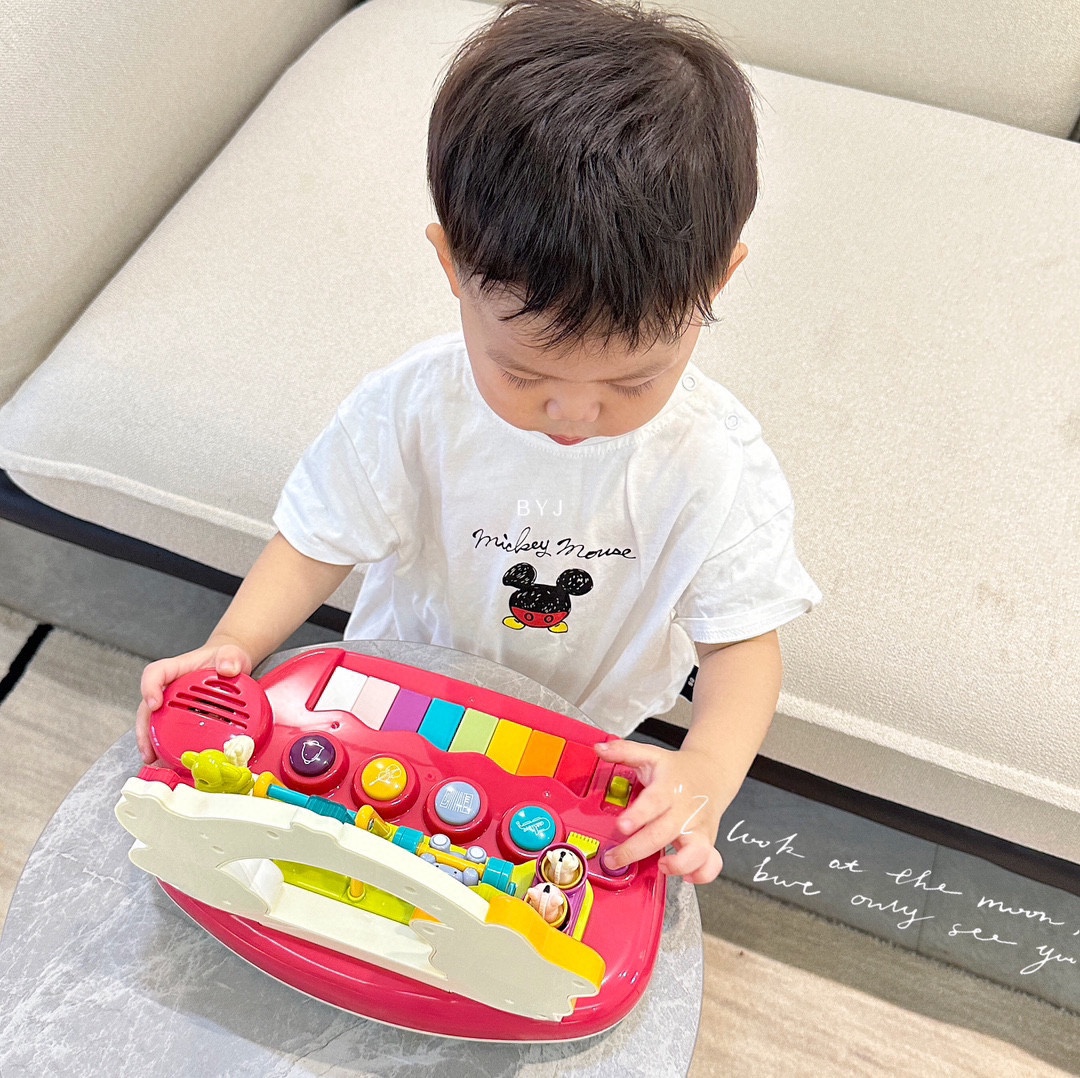 谷雨彩虹游乐琴仿真乐器电子琴学生版幼儿童游戏益智早教玩具礼物