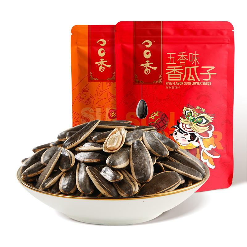 洽洽五香原味瓜子500g*3袋大包装恰恰大颗葵花籽零食 - 图3