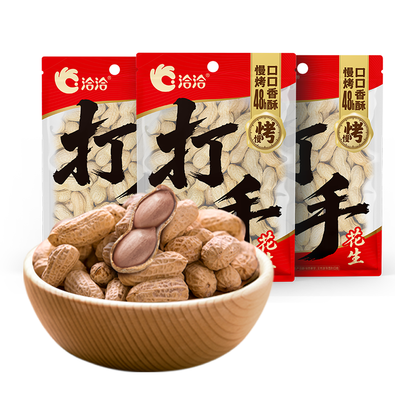 【洽洽】蒜香五香山核桃味258g*1袋