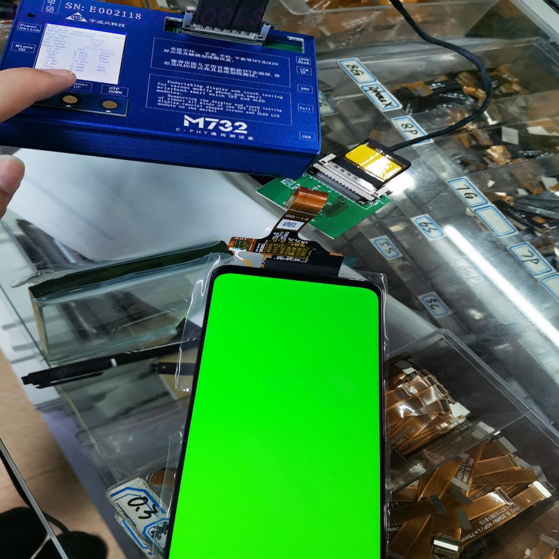 新品M732 C-PHY总成测试架测试盒 支持A92S,Realme6显示触摸检测 - 图2