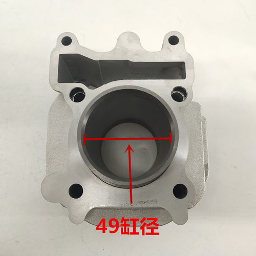 适用雅马哈JOG100福喜巧格悦鹰丽鹰气缸LYM110-2-3禧发C8套缸套缸 - 图1