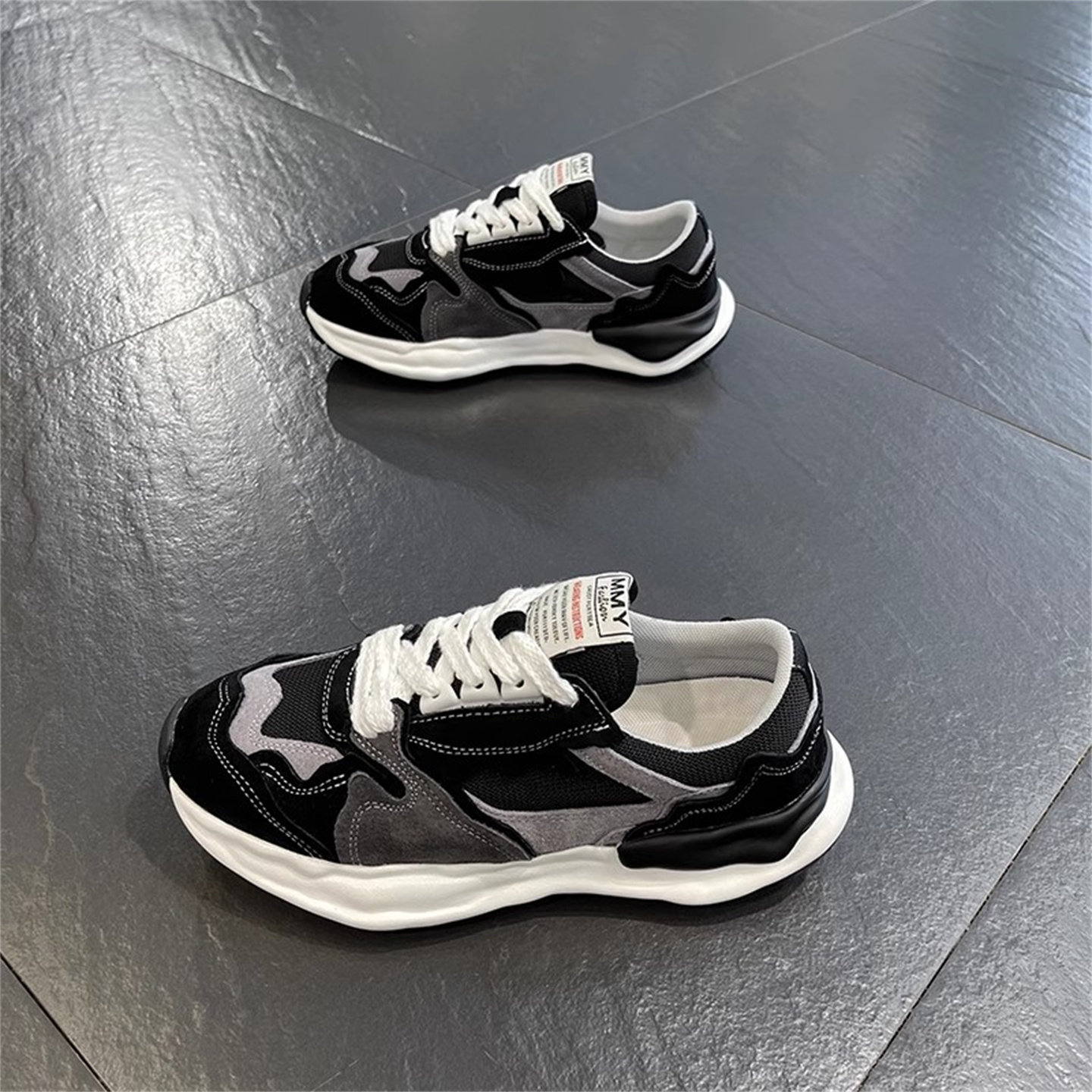 男鞋2026新款夏季透气百搭运动跑步休闲板鞋老爹网面软底增高春季,淘宝优惠券,粉丝福利购,淘宝优惠卷