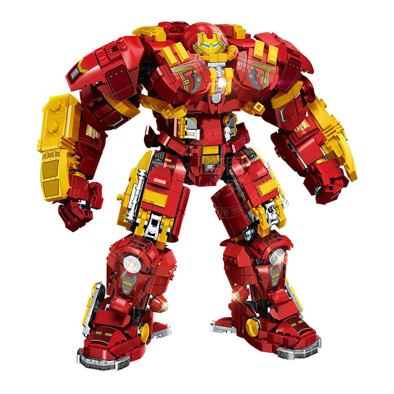 浩克机甲装甲钢铁侠毁灭者男孩拼装儿童拼图MK44高难度积木玩具礼,淘宝优惠券,粉丝福利购,淘宝优惠卷