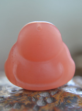 南红弥勒佛笑佛吊坠挂坠颈饰饰品