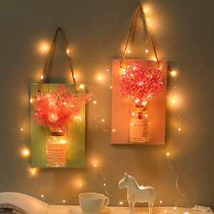 墙面装饰挂件干花装饰品