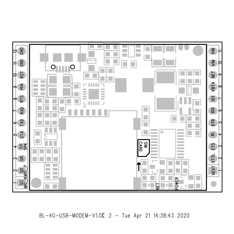 厂家现货SIM7600G-H通信模组Modem 4G+语音+GNSS全球定位开发板-图1