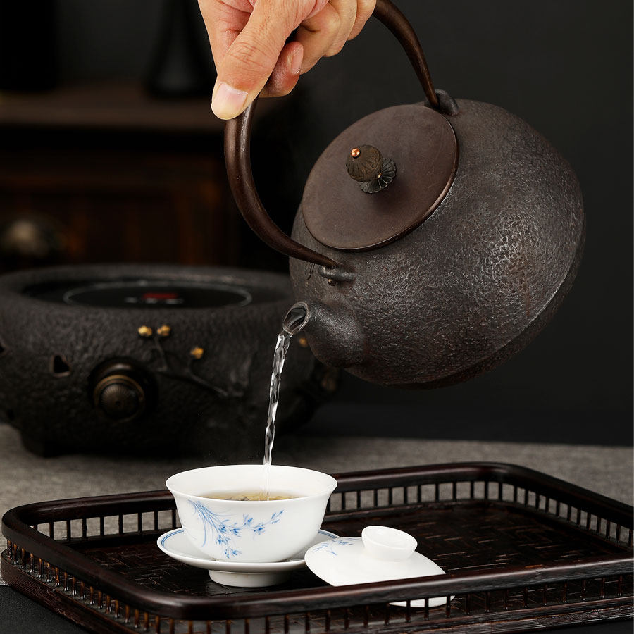 铁壶铸铁泡茶壶邱韦世家纯手工原装日本进口南部铁壶煮茶烧水家用
