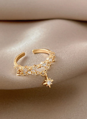 NJZ009小众设计开口戒指