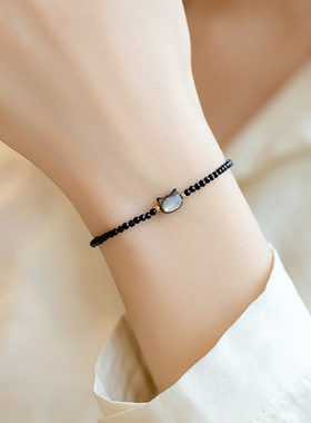 【南瓜先生】小猫咪贝壳细手链