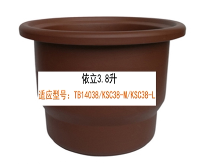 依立快速慢炖煲1L/3L/5L/4.8L/6.8L/7升紫砂锅内胆盖子紫砂电炖锅 - 图2
