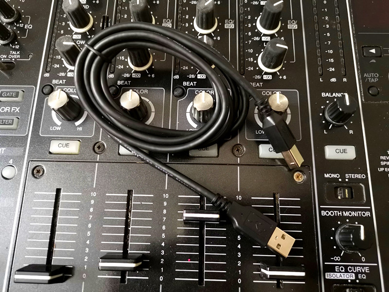 莱恩 NI DJ声卡数据线DJ控制器先锋DDJ打碟机USB连接专用信号线-图0