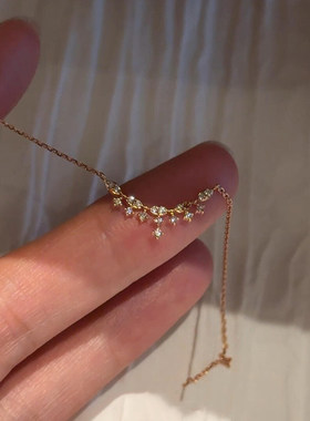 爆闪满天星项链女2026新款千金感