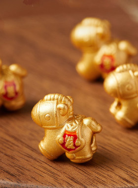 2026马年本命年手链女红色仿朱砂