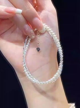 精致碎银子小众闺蜜手串设计