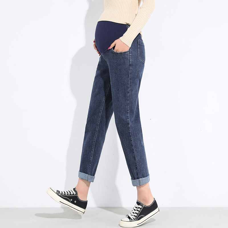 孕妇裤子春秋潮妈时尚外穿休闲裤 孕伊尚孕妇打底裤