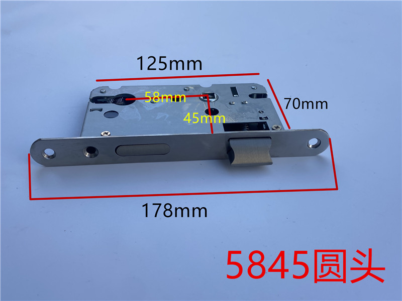 室内门锁体房间门锁体大50大58锁体轴承50锁体木门锁体-图2