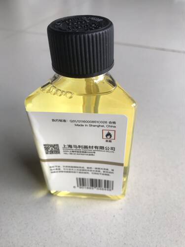 稻草画材马利正品上光油亮光油100ml油画媒介剂丙烯油画颜料 - 图0
