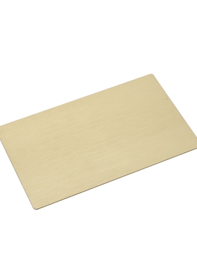 黄铜卡片信件创意贺卡