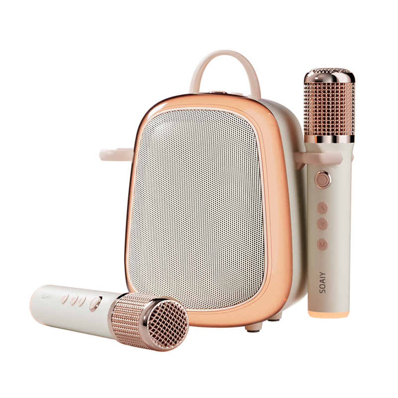 索爱MINIKTV6家用音响k歌麦克风话筒一体家庭户外蓝牙唱歌音箱,淘宝优惠券,粉丝福利购,淘宝优惠卷