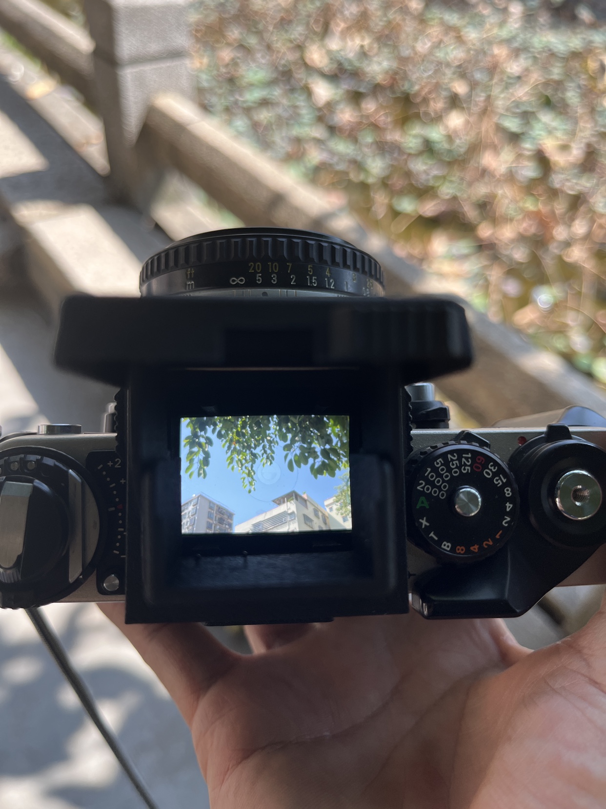 尼康f3复刻腰平取景器Nikon DW-3可视快门5倍放大镜 - 图1