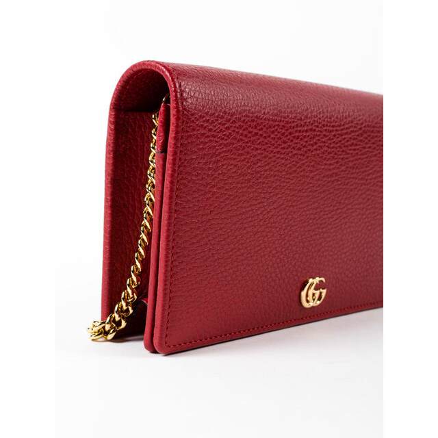 Purchasing Gucci Gucci women's clutch bag with built-in zipper, can be worn cross-body, lightweight storage, daily carry red